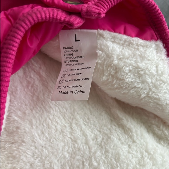 New waterproof jacket/vest for dogs. Pink size Large - Picture 9 of 9